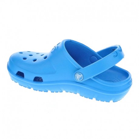Zuecos Crocs zapatos Niño modelo Crocs Hilo Clog Kids celeste Azul 