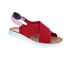 Sandalias Camper zapatos Mujer modelo Oruga Rojo 