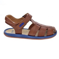 Sandalias Camper zapatos Niño modelo Bicho Marrón  2