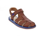 Sandalias Camper zapatos Niño modelo Bicho Marrón 
