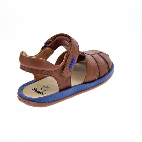 Sandalias Camper zapatos Niño modelo Bicho Marrón 