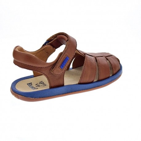 Sandalias Camper zapatos Niño modelo Bicho Marrón 