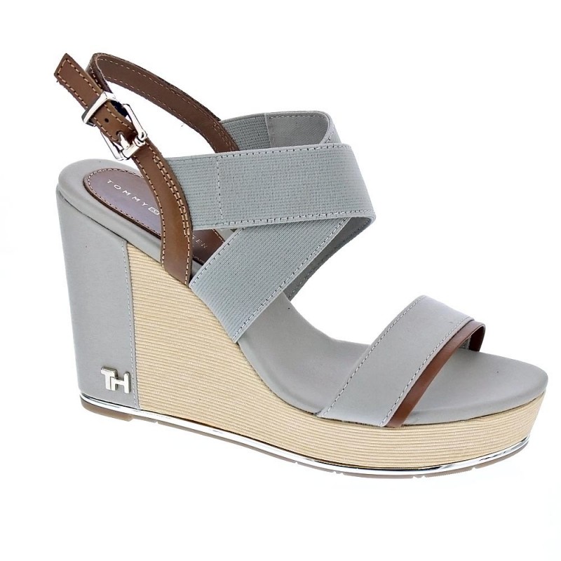 Tommy Hilfiger FW04731 AEP Beige STONE Sandalias Mujer - ¡Entrega 24h