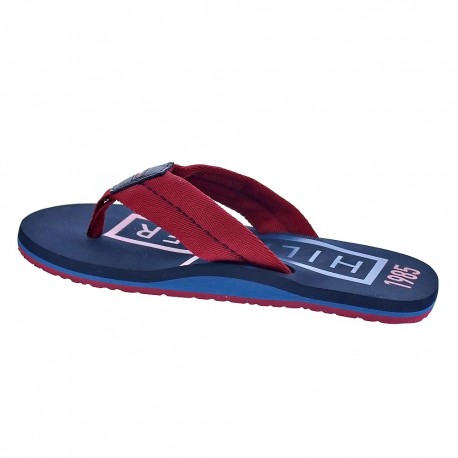 Chanclas Tommy Hilfiger zapatos Hombre modelo FM02706 XIT Rojo 