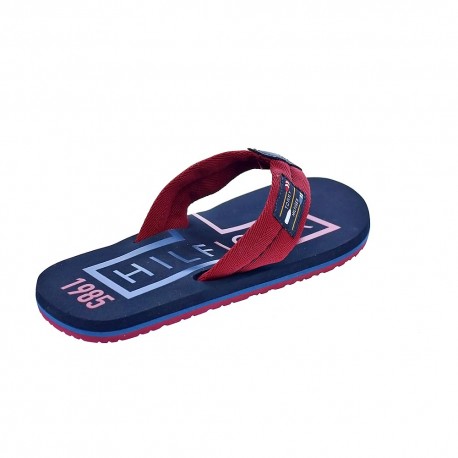Chanclas Tommy Hilfiger zapatos Hombre modelo FM02706 XIT Rojo 