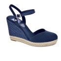 Alpargatas Tommy Hilfiger zapatos Mujer modelo FW04786 DW5 Azul 