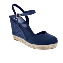 Alpargatas Tommy Hilfiger zapatos Mujer modelo FW04786 DW5 Azul 