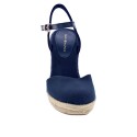 Alpargatas Tommy Hilfiger zapatos Mujer modelo FW04786 DW5 Azul 