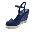 Alpargatas Tommy Hilfiger zapatos Mujer modelo FW04786 DW5 Azul 