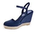 Alpargatas Tommy Hilfiger zapatos Mujer modelo FW04786 DW5 Azul 