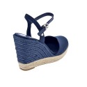 Alpargatas Tommy Hilfiger zapatos Mujer modelo FW04786 DW5 Azul 