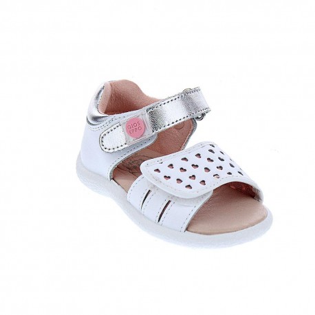 Sandalias Gioseppo zapatos Niña modelo 59513 Blanco 