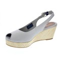 Alpargatas Tommy Hilfiger zapatos Mujer modelo FW04788 AEP Beige 