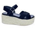 Sandalias Claudia zapatos Mujer modelo 756 Negro 