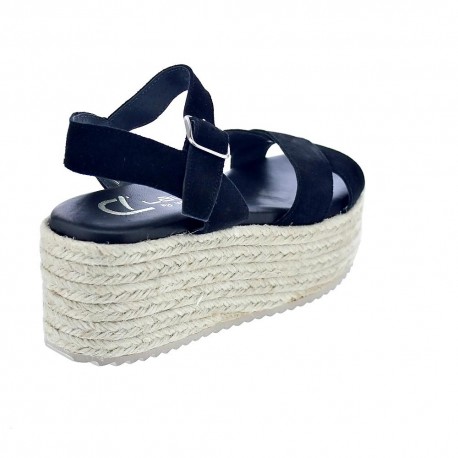 Sandalias Claudia zapatos Mujer modelo 756 Negro 