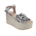 Sandalias Claudia zapatos Mujer modelo 1251 Beige 
