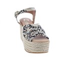 Sandalias Claudia zapatos Mujer modelo 1251 Beige 