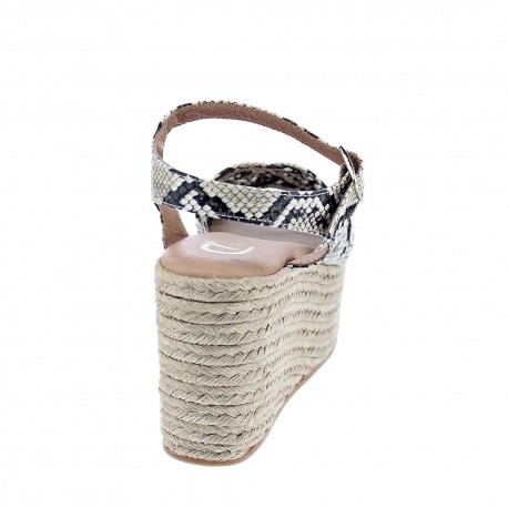 Sandalias Claudia zapatos Mujer modelo 1251 Beige 