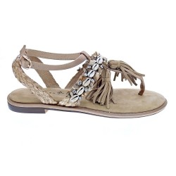 Sandalias Alma en Pena zapatos Mujer modelo V20852 Beige  2