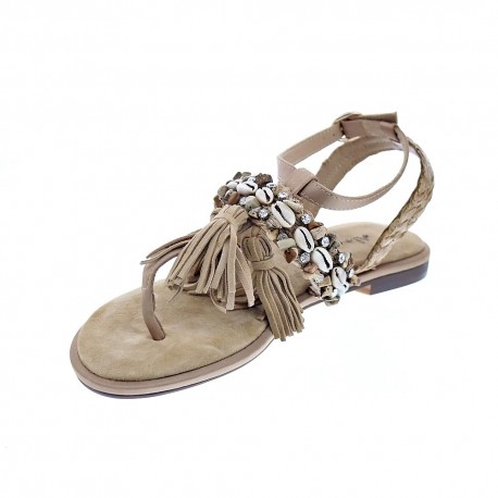 Sandalias Alma en Pena zapatos Mujer modelo V20852 Beige 