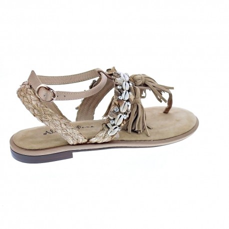 Sandalias Alma en Pena zapatos Mujer modelo V20852 Beige 
