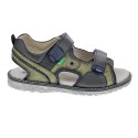 Sandalias Kickers zapatos Niño modelo Pepper Verde 