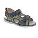 Sandalias Kickers zapatos Niño modelo Pepper Verde 