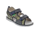 Sandalias Kickers zapatos Niño modelo Pepper Verde 
