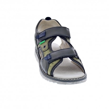 Sandalias Kickers zapatos Niño modelo Pepper Verde 