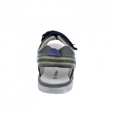 Sandalias Kickers zapatos Niño modelo Pepper Verde 