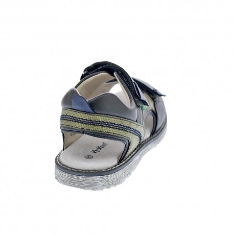 Sandalias Kickers zapatos Niño modelo Pepper Verde 