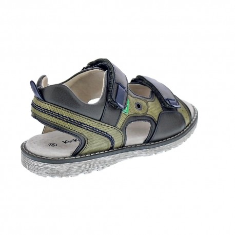 Sandalias Kickers zapatos Niño modelo Pepper Verde 