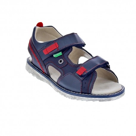 Sandalias Kickers zapatos Niño modelo Pepper Azul 