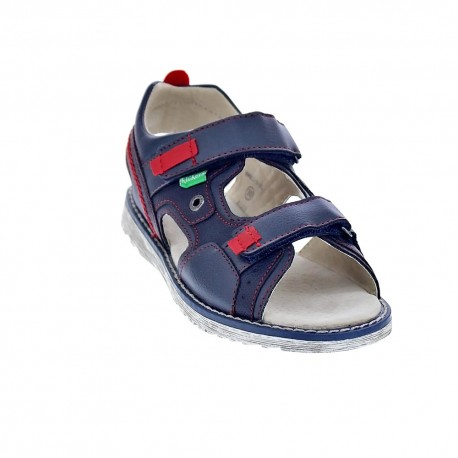 Sandalias Kickers zapatos Niño modelo Pepper Azul 