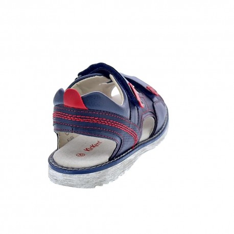 Sandalias Kickers zapatos Niño modelo Pepper Azul 