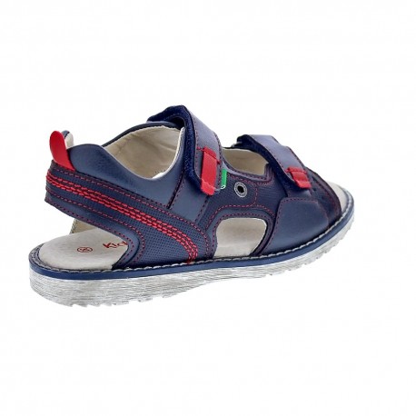 Sandalias Kickers zapatos Niño modelo Pepper Azul 