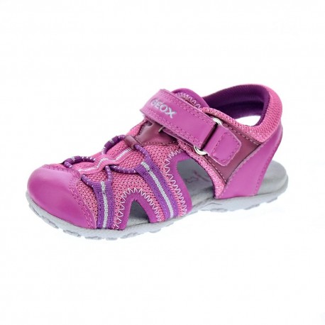 Sandalias Geox zapatos Niña modelo Sand Roxanne Rosa 