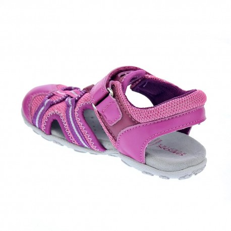 Sandalias Geox zapatos Niña modelo Sand Roxanne Rosa 