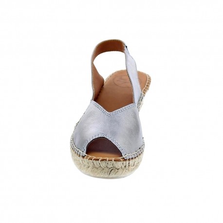 Abarcas menorquinas Toni Pons zapatos Mujer modelo Bernia Plata 