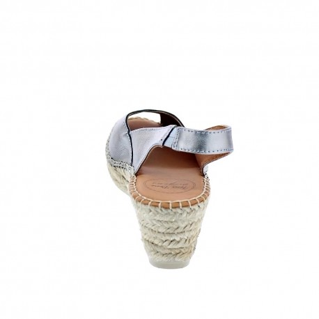 Abarcas menorquinas Toni Pons zapatos Mujer modelo Bernia Plata 