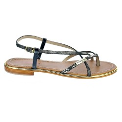 Sandalias Les Tropeziennes zapatos Mujer modelo Monaco Negro  2