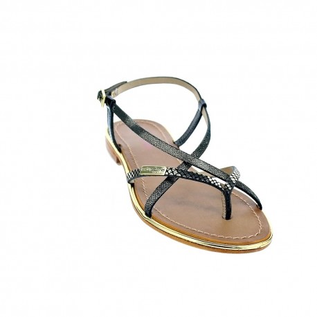 Sandalias Les Tropeziennes zapatos Mujer modelo Monaco Negro 