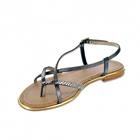 Sandalias Les Tropeziennes zapatos Mujer modelo Monaco Negro 