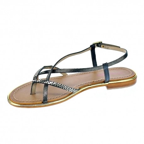 Sandalias Les Tropeziennes zapatos Mujer modelo Monaco Negro 