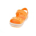 Zuecos Crocs zapatos Niño modelo Crocband Sandal Naranja 