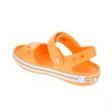 Zuecos Crocs zapatos Niño modelo Crocband Sandal Naranja 