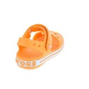 Zuecos Crocs zapatos Niño modelo Crocband Sandal Naranja 