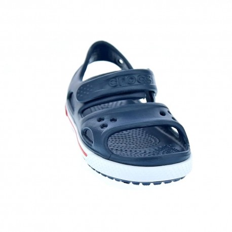 Zuecos Crocs zapatos Niño modelo Crocband II Sandal Azul 