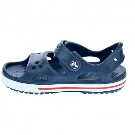 Zuecos Crocs zapatos Niño modelo Crocband II Sandal Azul 