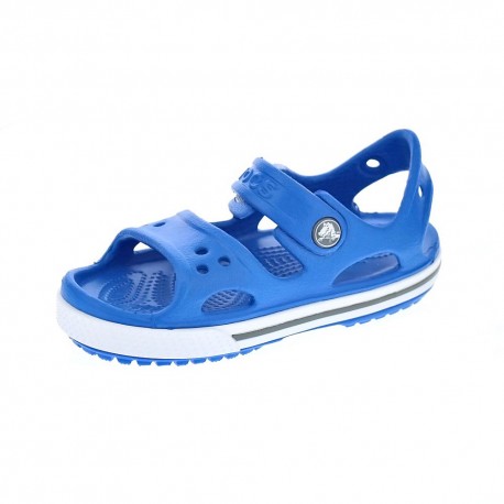 Zuecos Crocs zapatos Niño modelo Crocband II Sandal Azul 